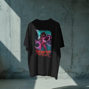 Scarlet Witch-Playera oversize unisex