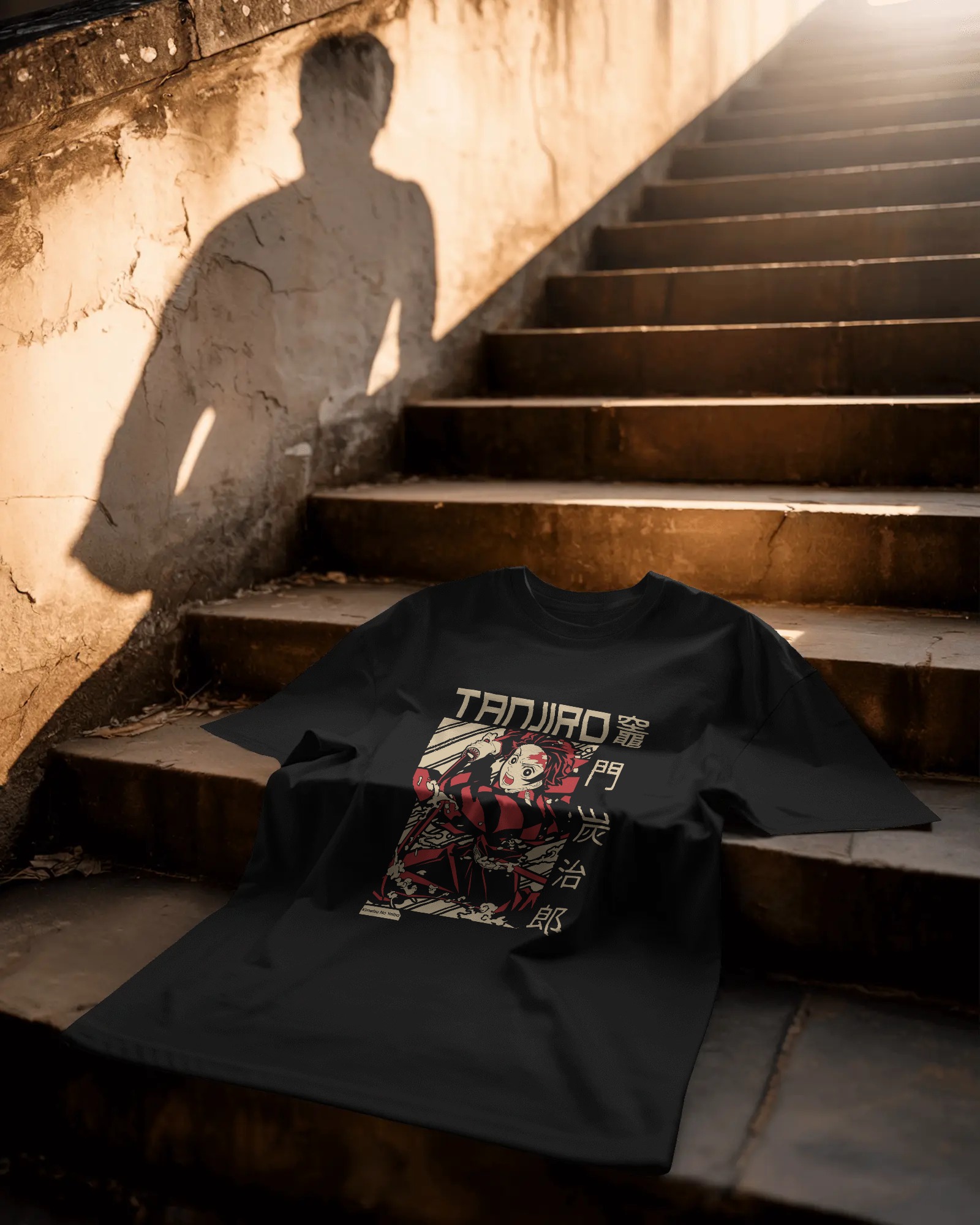 Tanjiro- Playera oversize unisex - Image 3