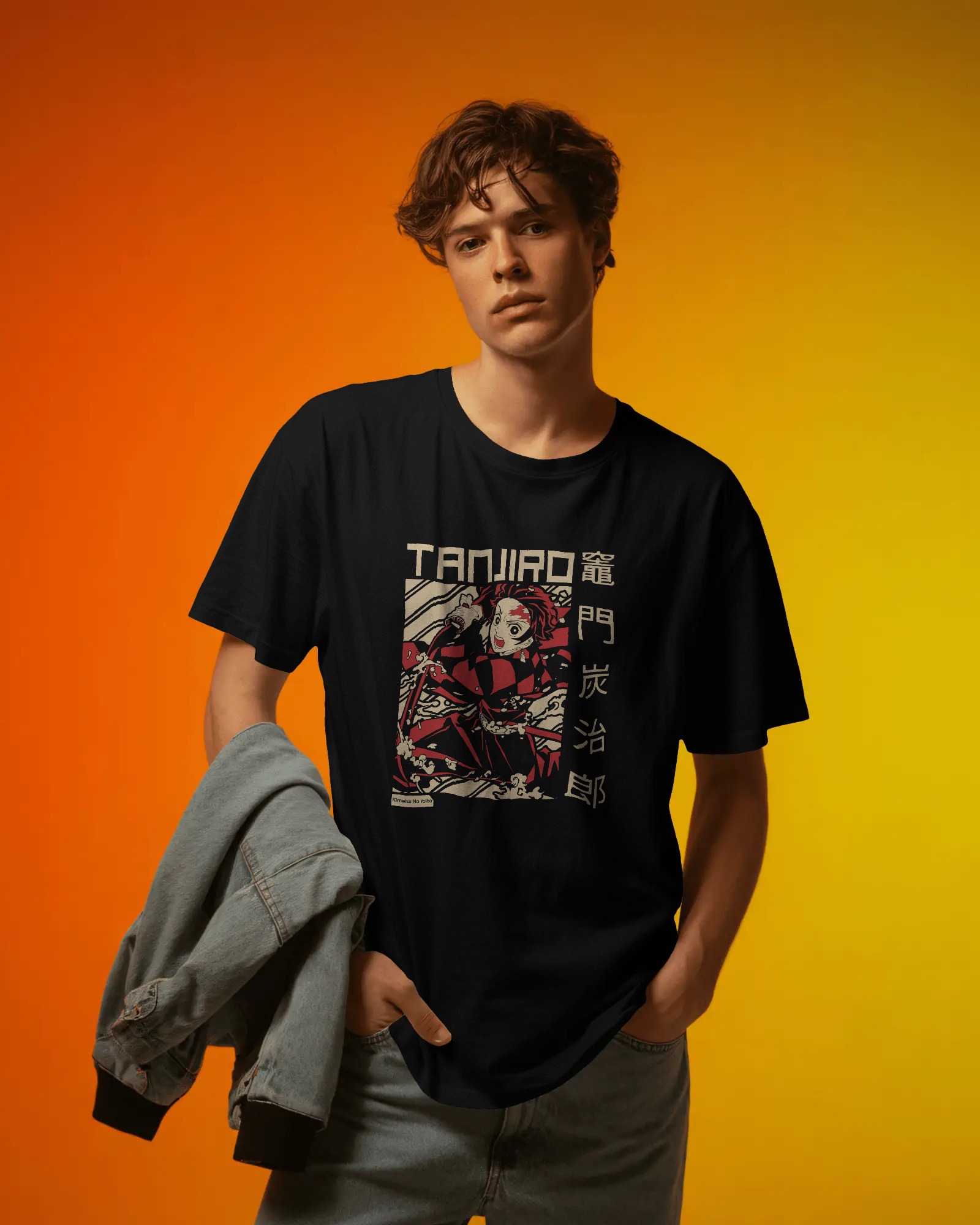 Tanjiro- Playera oversize unisex - Image 4